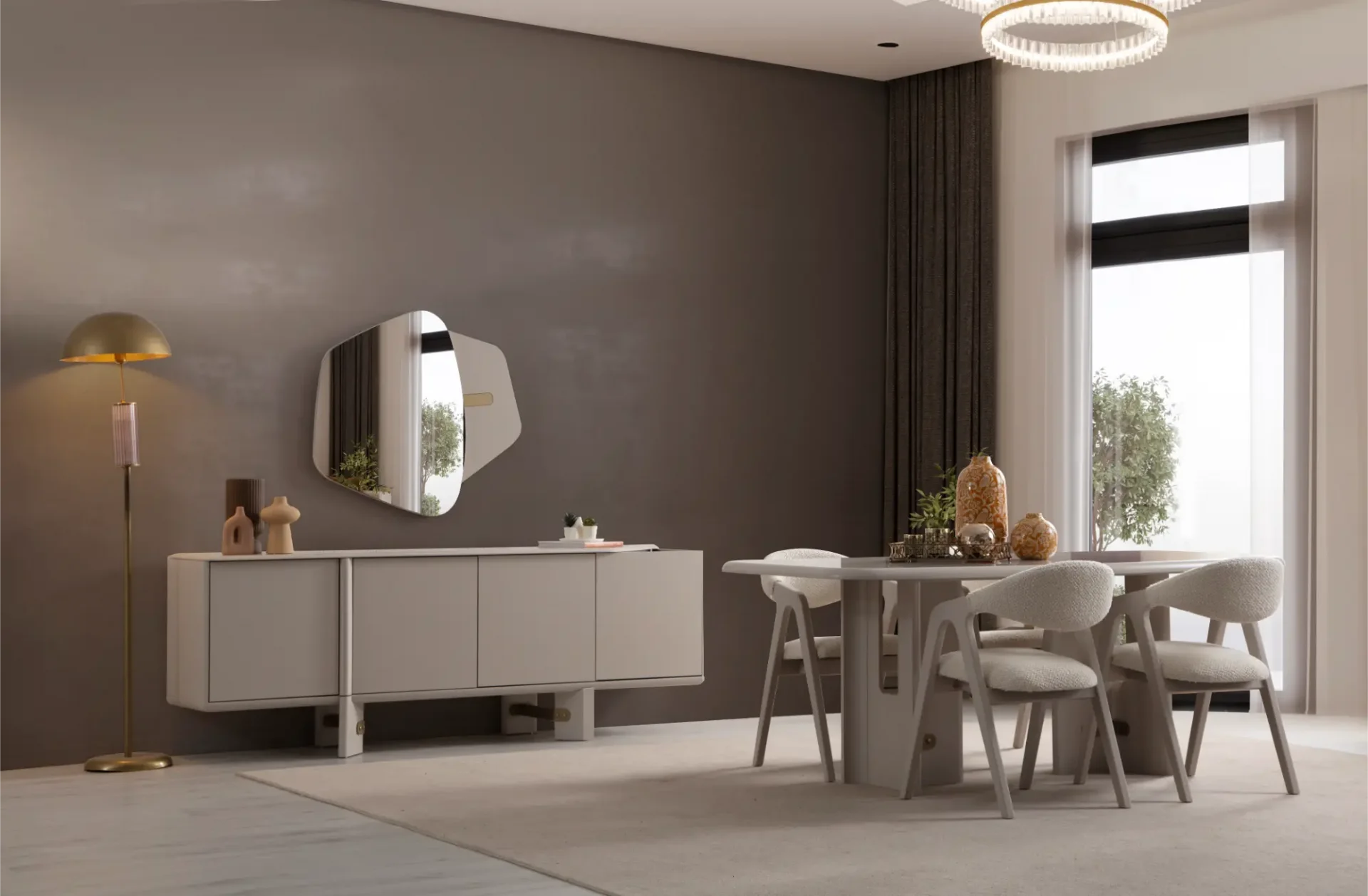 Glamour Yemek Odası Takımı
