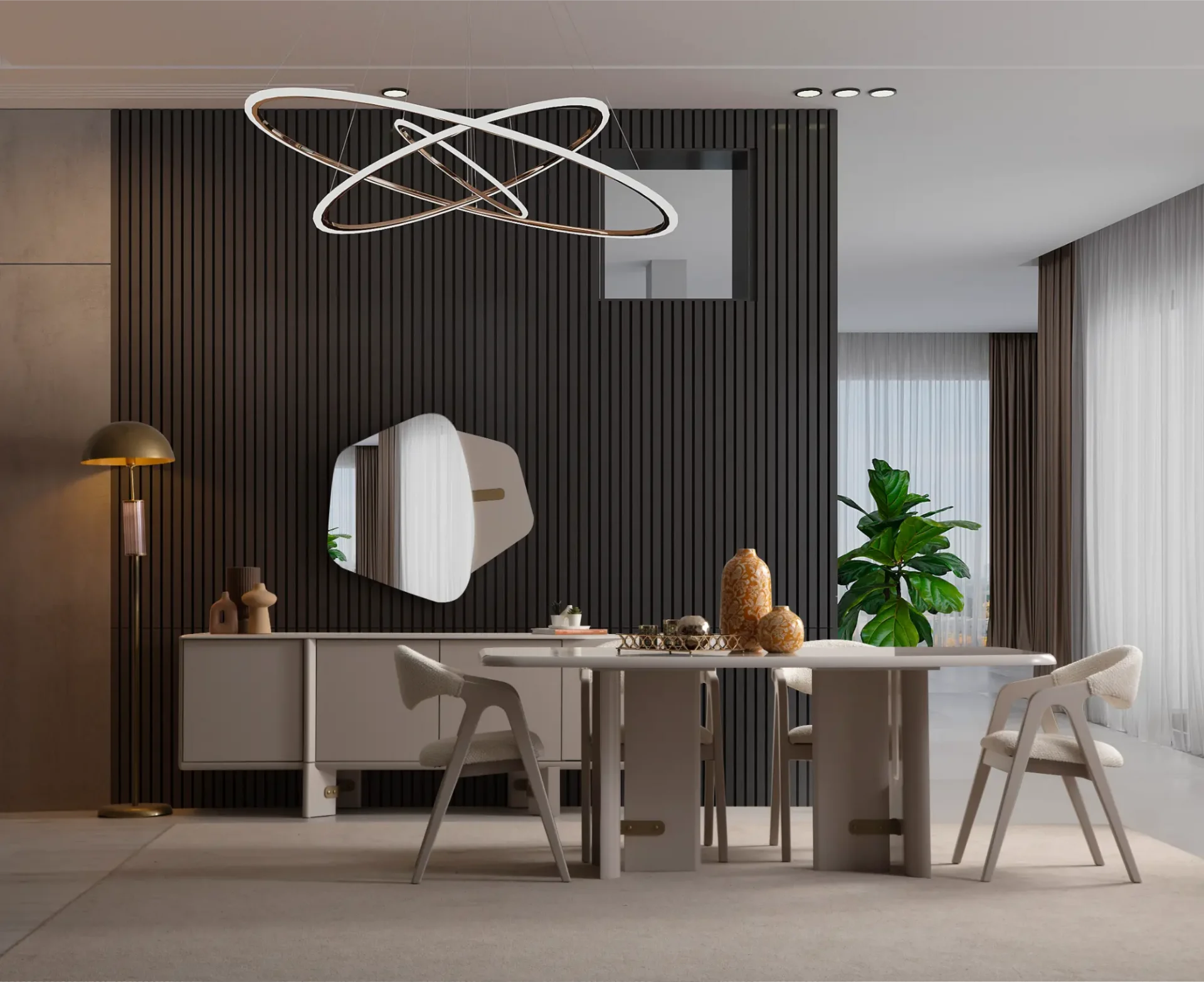Glamour Yemek Odası Takımı